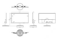 DAHUA 21.5" LM22-H200 1920x1080 6.5MS 60Hz HDMI/VGA +VESA+SPEAKER 7/24 MONITOR